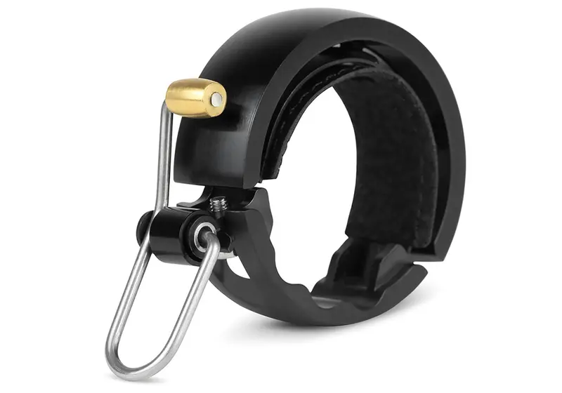 Knog Oi Luxe Bell, Matt Black, Small 1