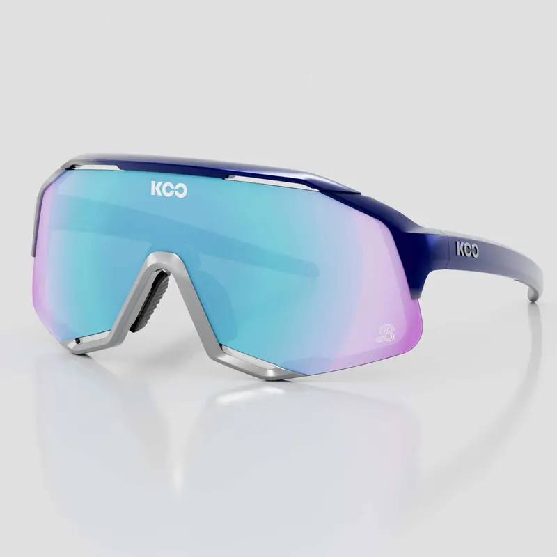 Koo Demos Red Bull Bora-Hansgrohe Blue/Silver With Turquoise Mirror Lens 1