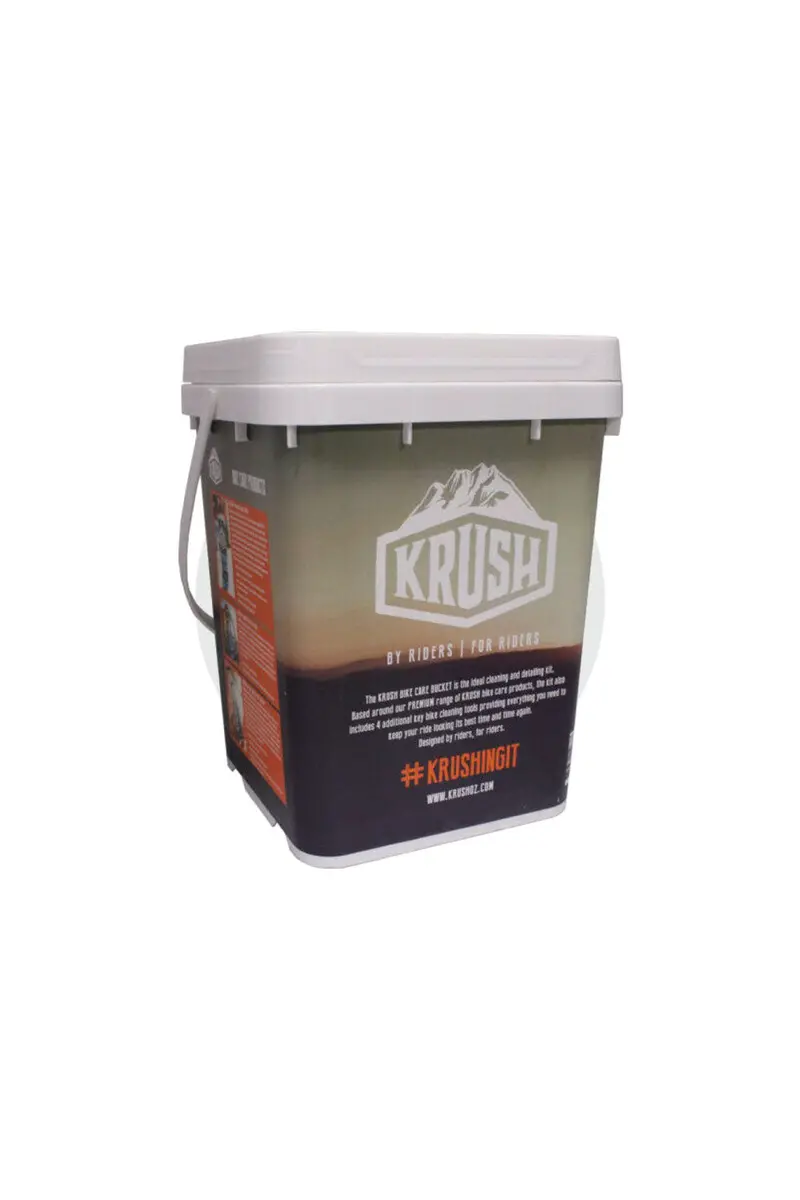 Krush Pro Bike Care Detailing Mountain Bike Bucket 1