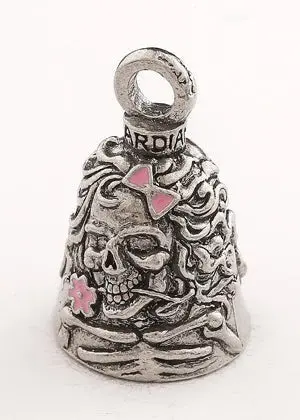 Lady Skull With Pink Guardian Bell 1