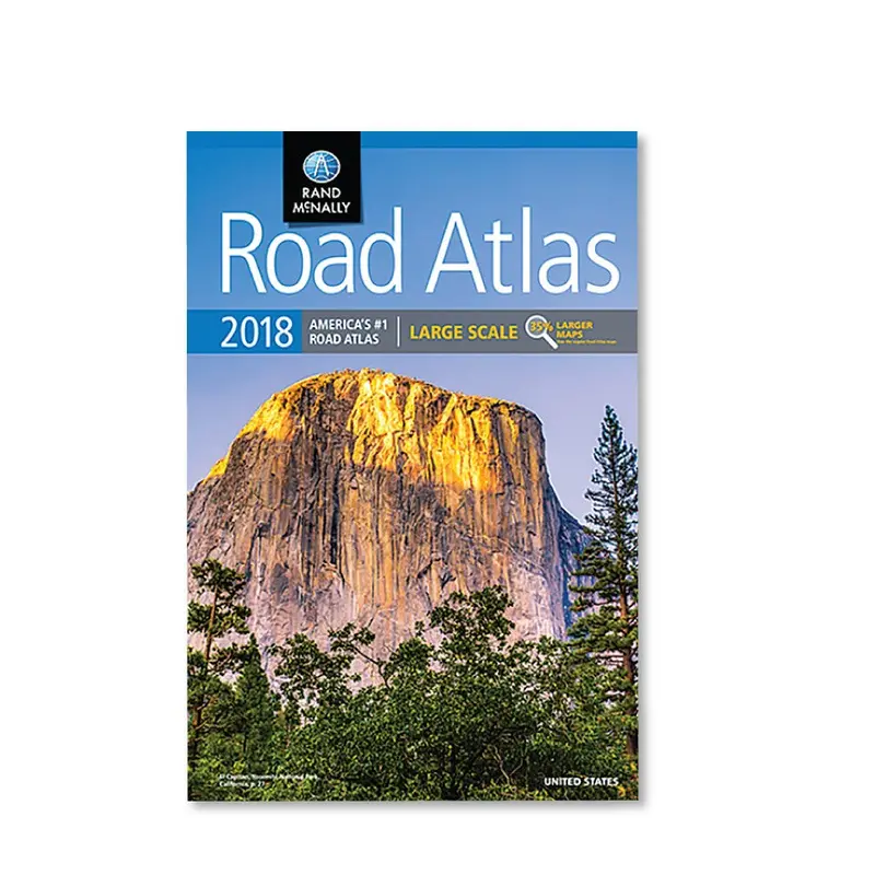 Large Format North America Road Atlas 1