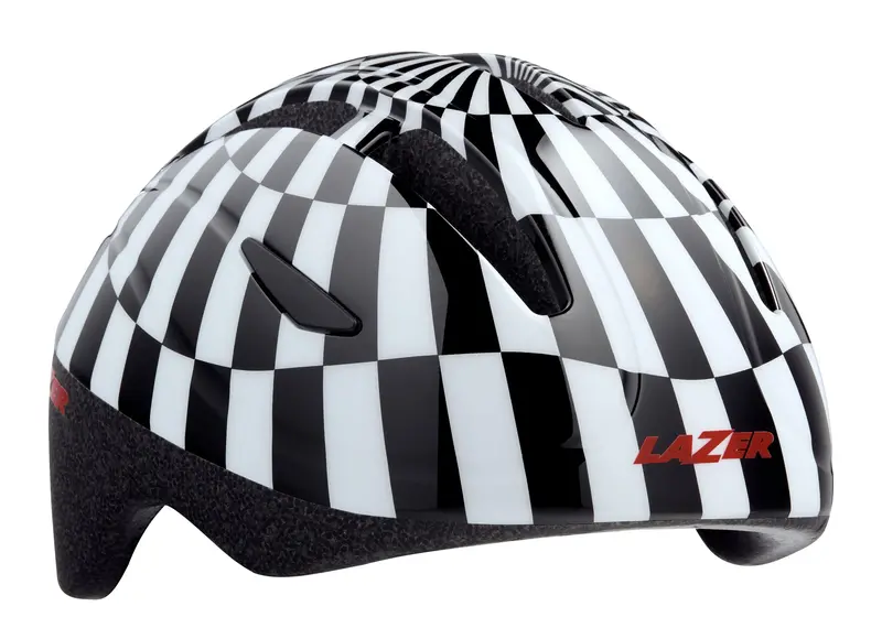 Lazer Bob+ Children's Unisize Helmet, Black/White 1