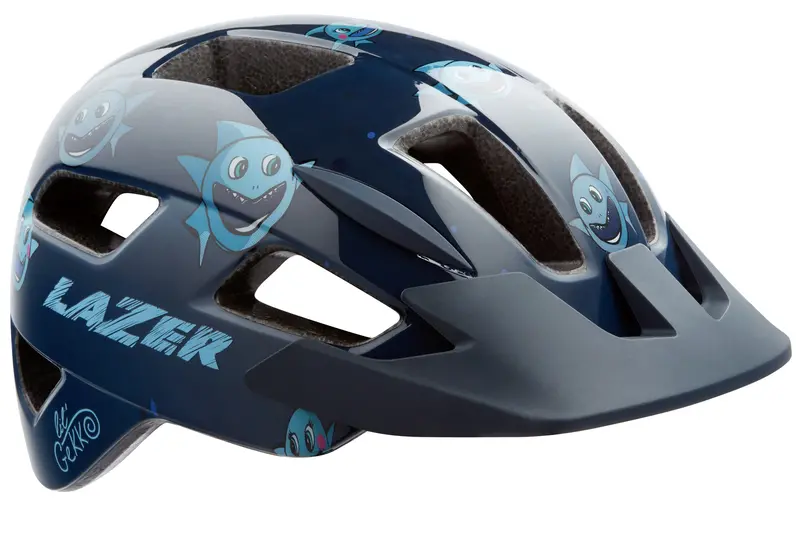 Lazer Li'l Gekko, Unifit Childrens Helmet, Sharky 1