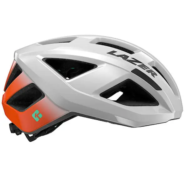 Lazer Tonic Road Helmet With Kineticore Mips, White/Orange 1