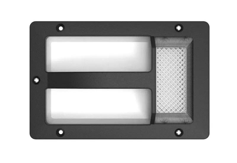 Led Caravan Entrance/Courtesy Black Meta 1