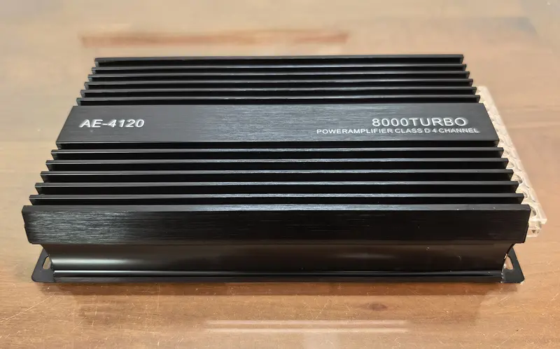 Ler Audio Ae-120.4 4-Channel Amplifier – 120W Rms X 4 1
