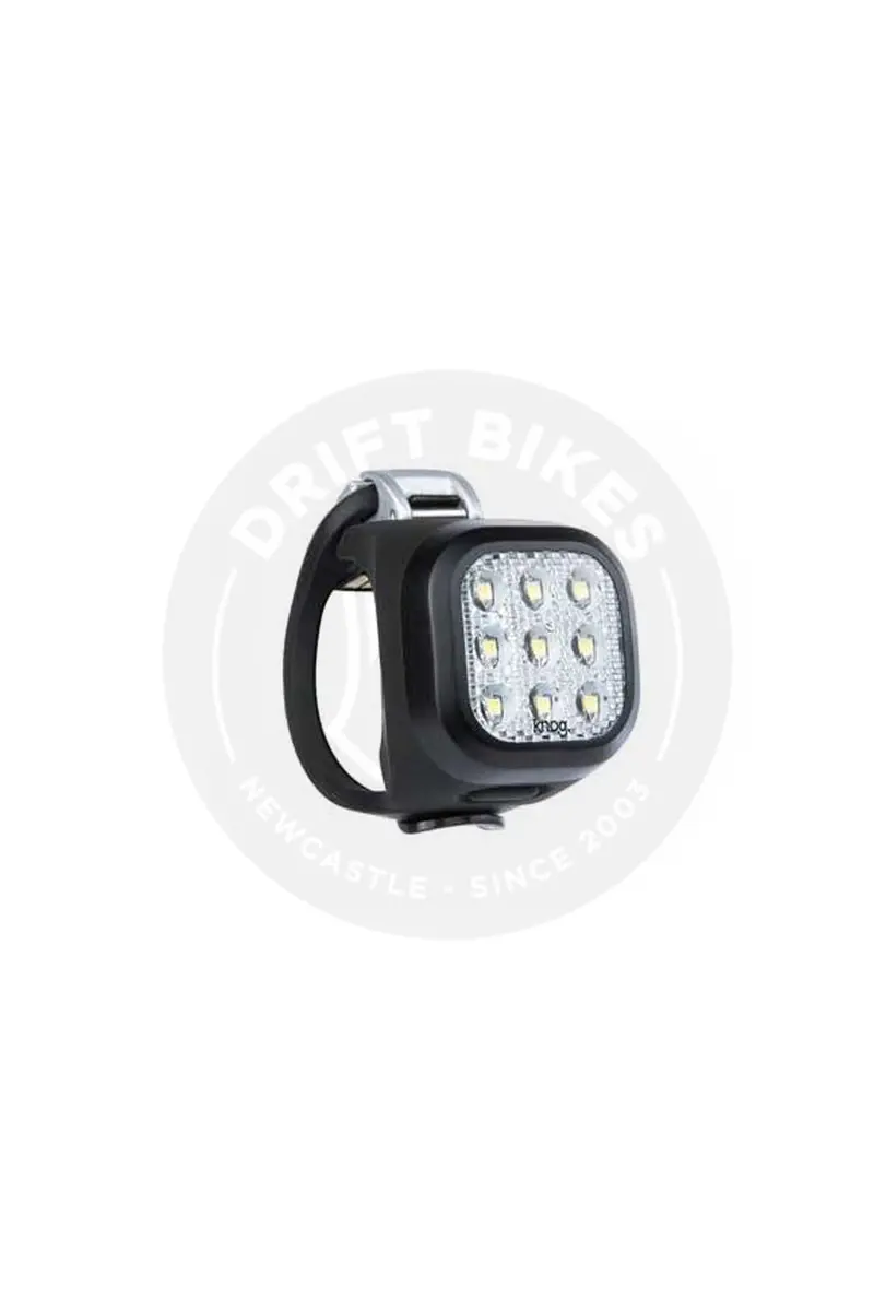 Light Knog Blinder Mini Niner Black Front 1