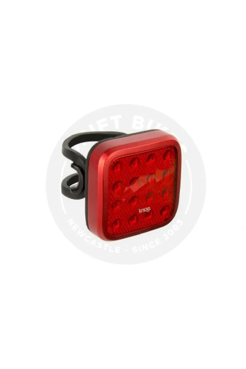 Light Knog Blinder Mob Kid Grid Red Rear 1