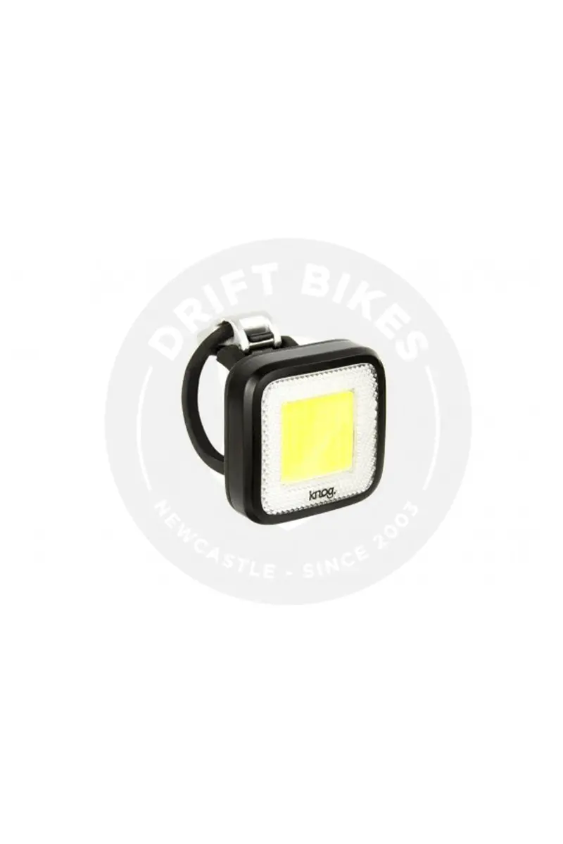 Light Knog Blinder Mob Mr Chips Black Front 1