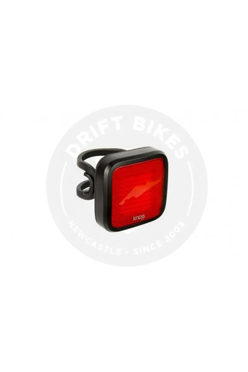 Light Knog Blinder Mob, Mr Chips, Black, Rear 1