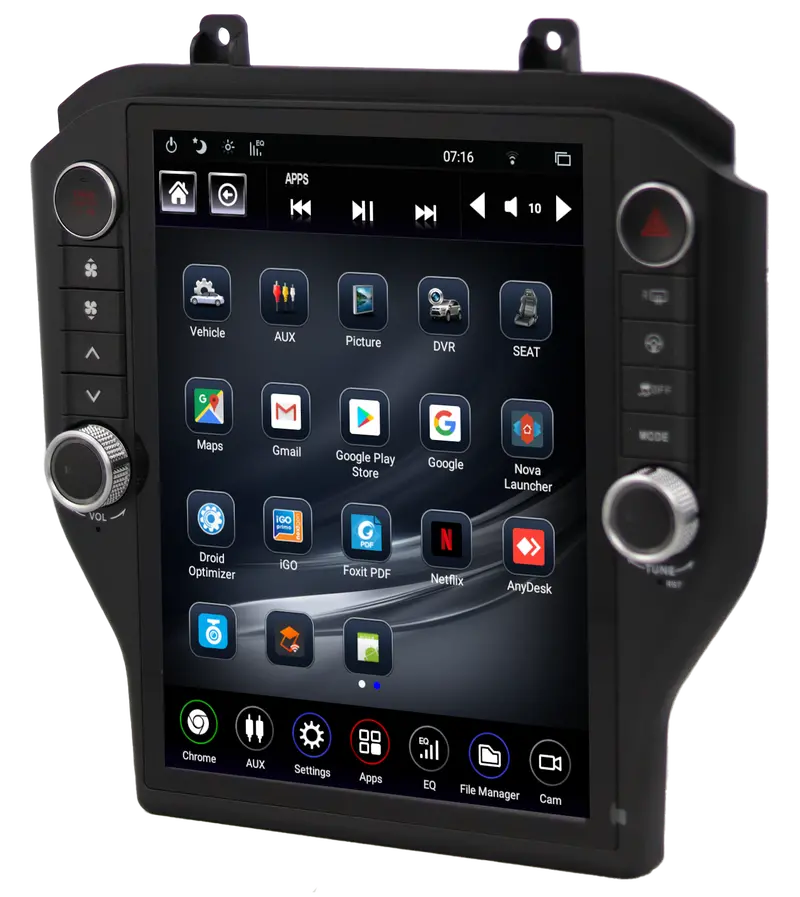 Linkswell Ts-Fdmu12-1Rr-5S - 2015-Up Ford Mustang Generation 5 T-Style Radio 1