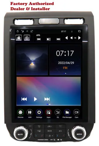 Linkswell Ts-Fdpu12-1Ak-5S - Gen V T-Style Ford F-Series Pickup 12.1" Radio/Tablet W/Climate Control Knobs And Buttons 1