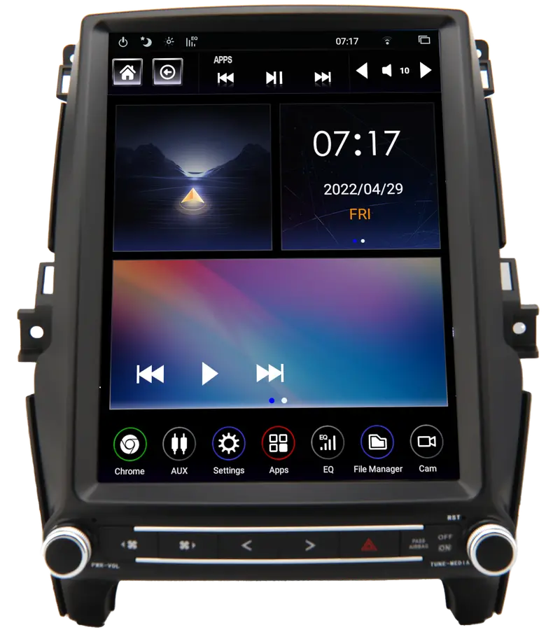 Linkswell Ts-Fdrg12-1Rr-5B - 2018-Up Ford Ranger Generation 5 T-Style Radio 1