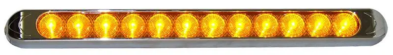 Long Slimline Led Amber 12V 1