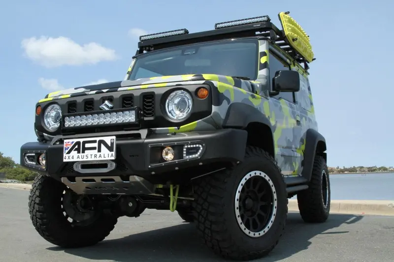 Loopless Bullbar(Front Bumper) Suzuki Jimny 2019+ 1