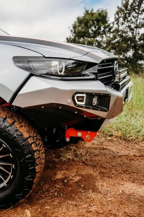 Loopless Mazda Bt 50 2021-2024 Complete With Fog Light Inserts And Winch Mount. 1