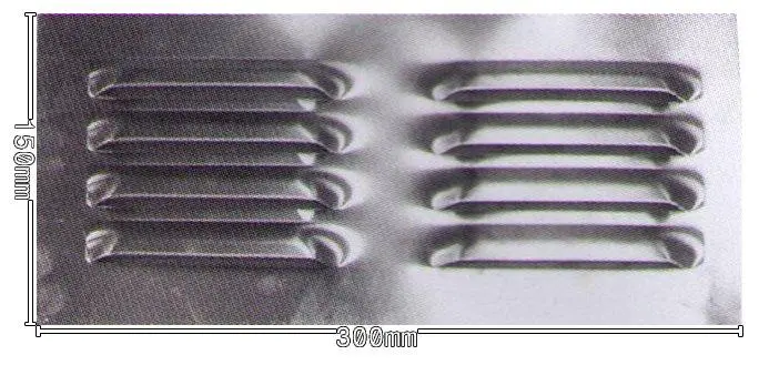 Louvre Vent Aluminium 300X150mm 3 Rows 1