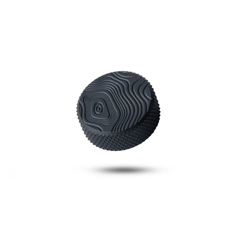 Mace Topographic Cnc Radio Knob - 2024+ Land Cruiser 1