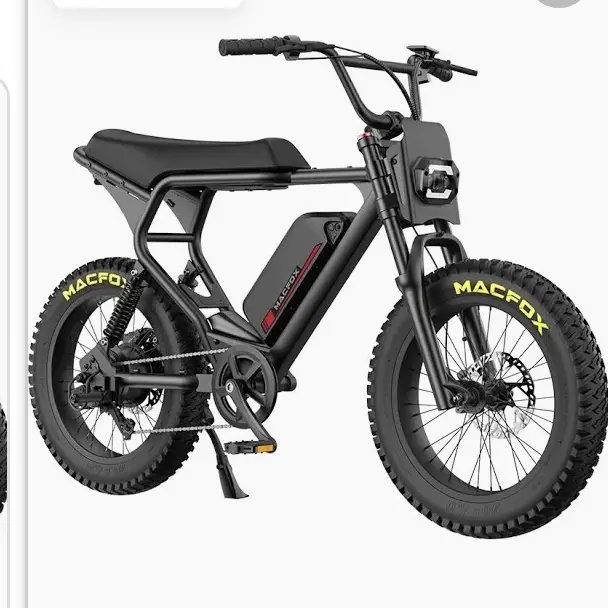 Macfox X2 Full Suspension 750W Electric Moto Bike 1