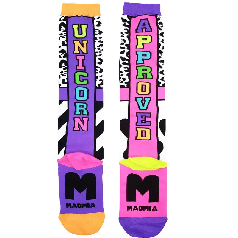 Madmia Ballerina (Unicorn Approved) (Aged 6-Adult) Knee High Socks 1