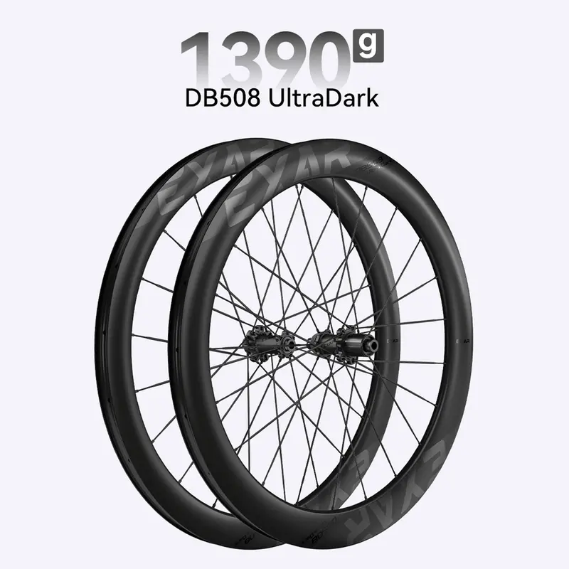 Magene Exar Db508 Ultradark Carbon Disc Brake Wheelset 700C - Shimano Hyperglide Freehub 1