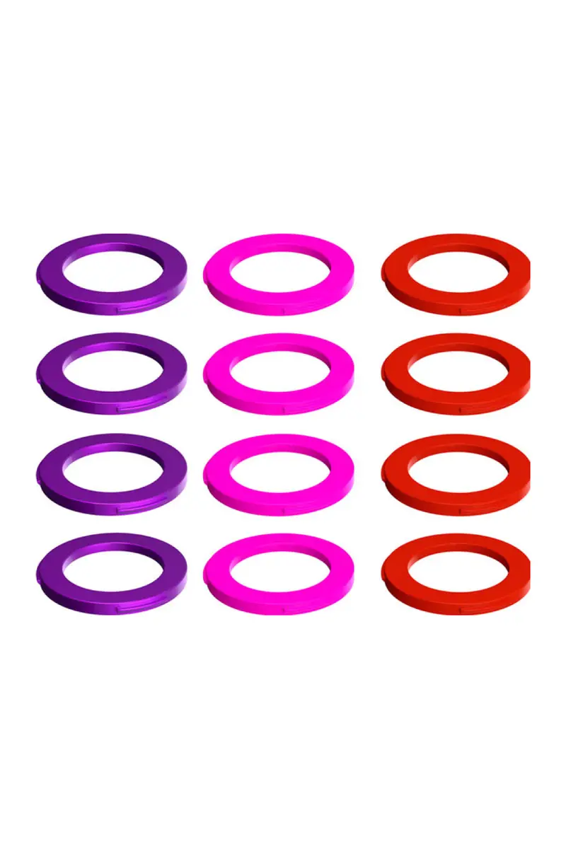Magura Caliper Cover Kit 2 For Mt5 / Mt7 / Mt Trail (12Pc) Purple Red Pink 1