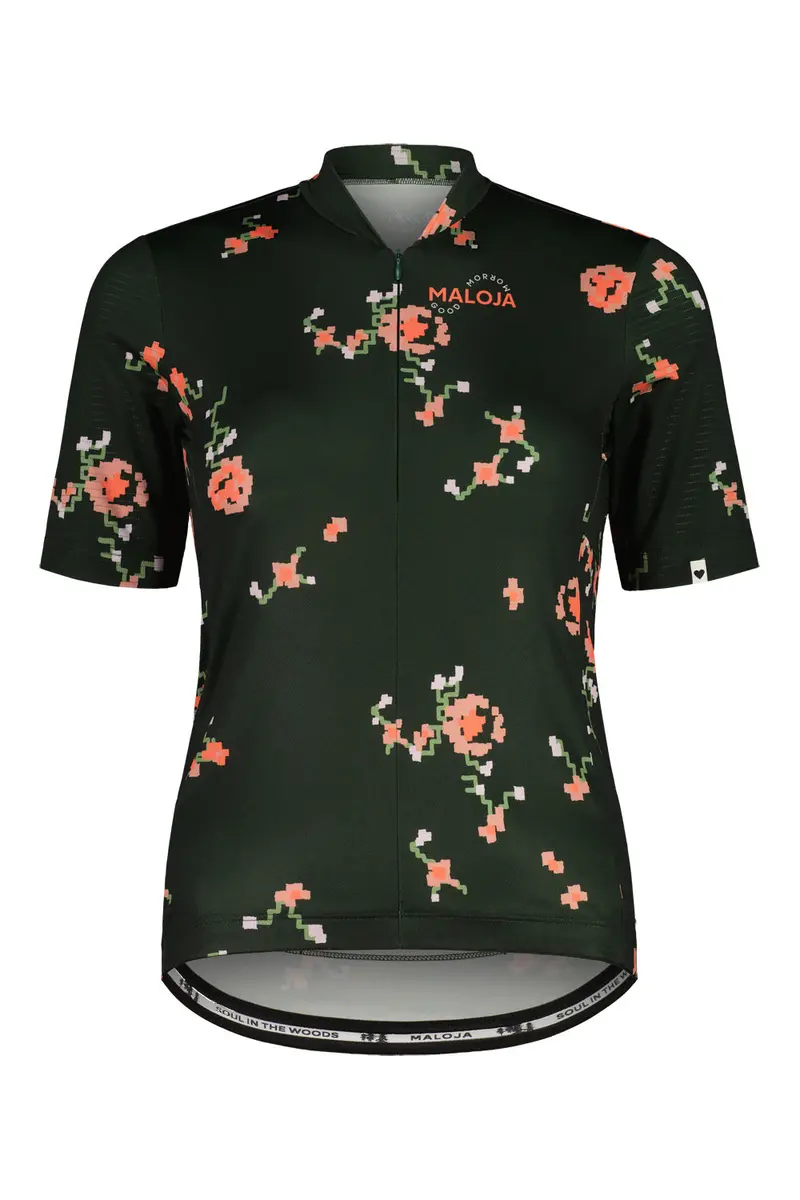 Maloja Hocheiserm. Women's 1/2 Zip Cycle Jersey 1