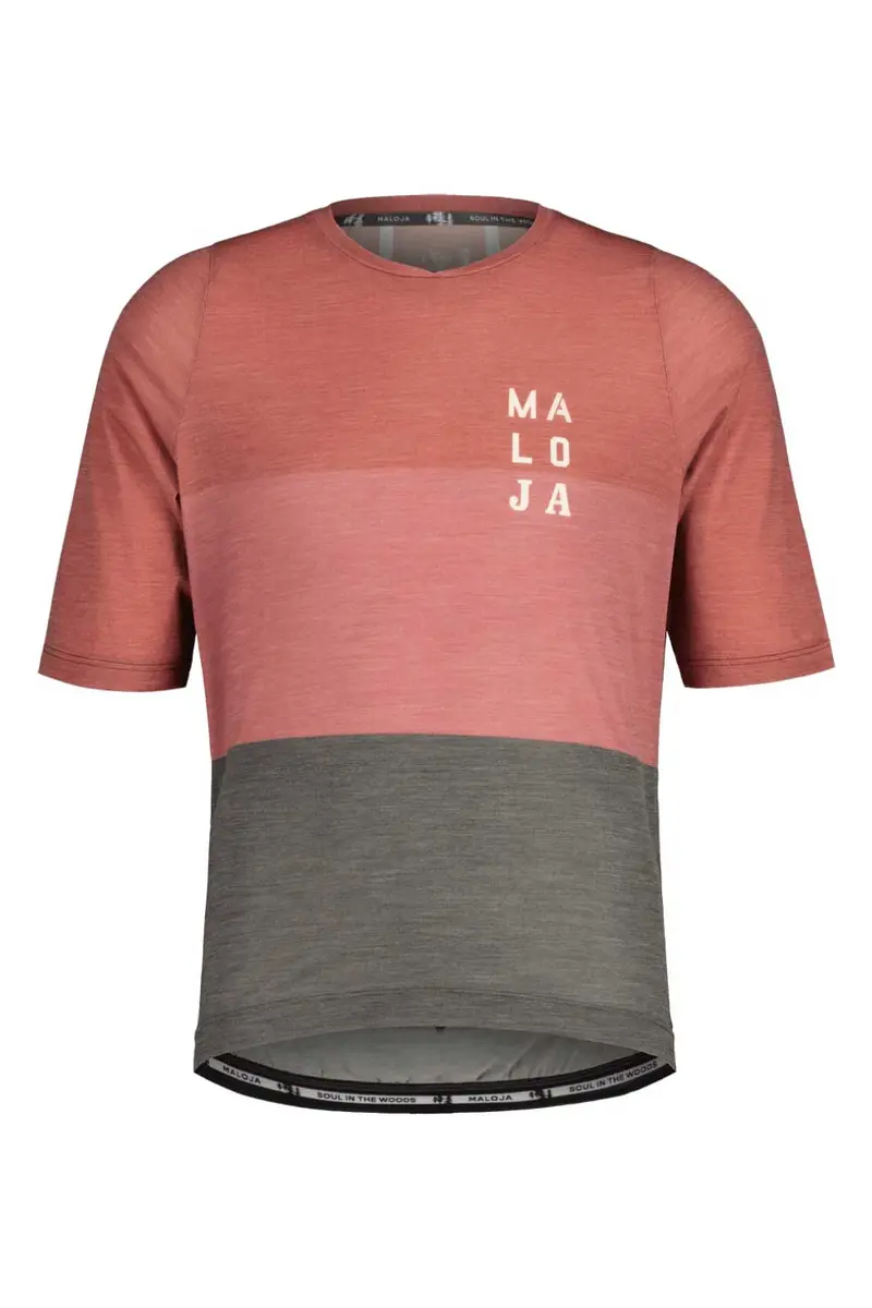 Maloja Jezerskom. Men's Short Sleeve Gravel Jersey 1