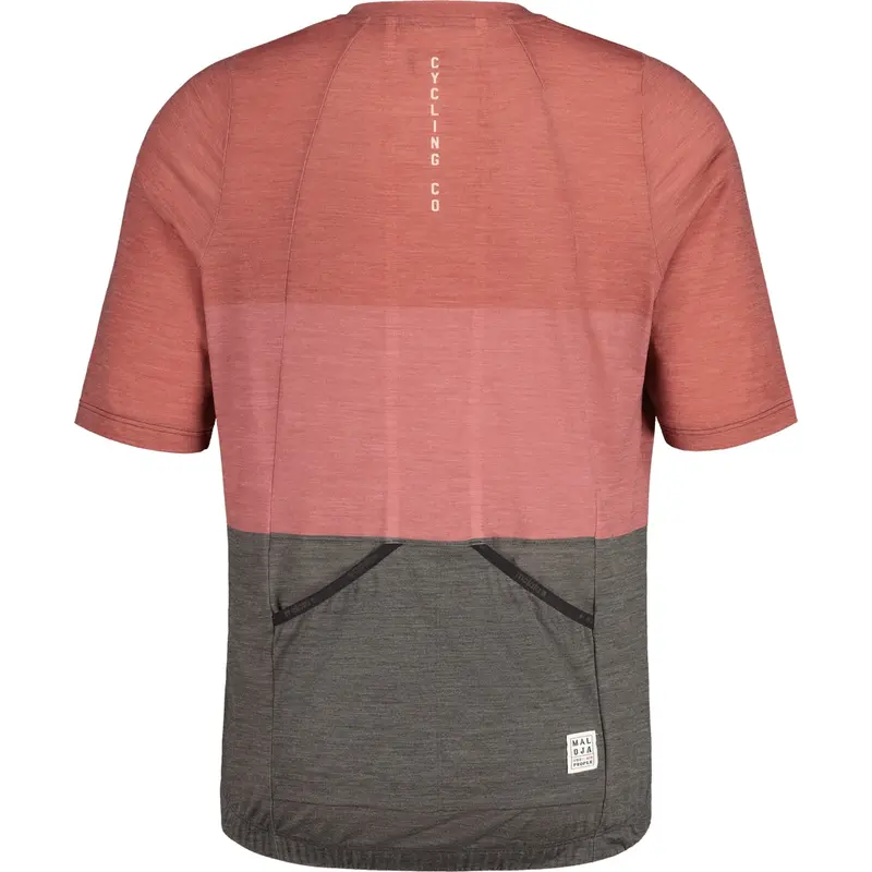 Maloja Jezerskom. Men's Short Sleeve Gravel Jersey 2