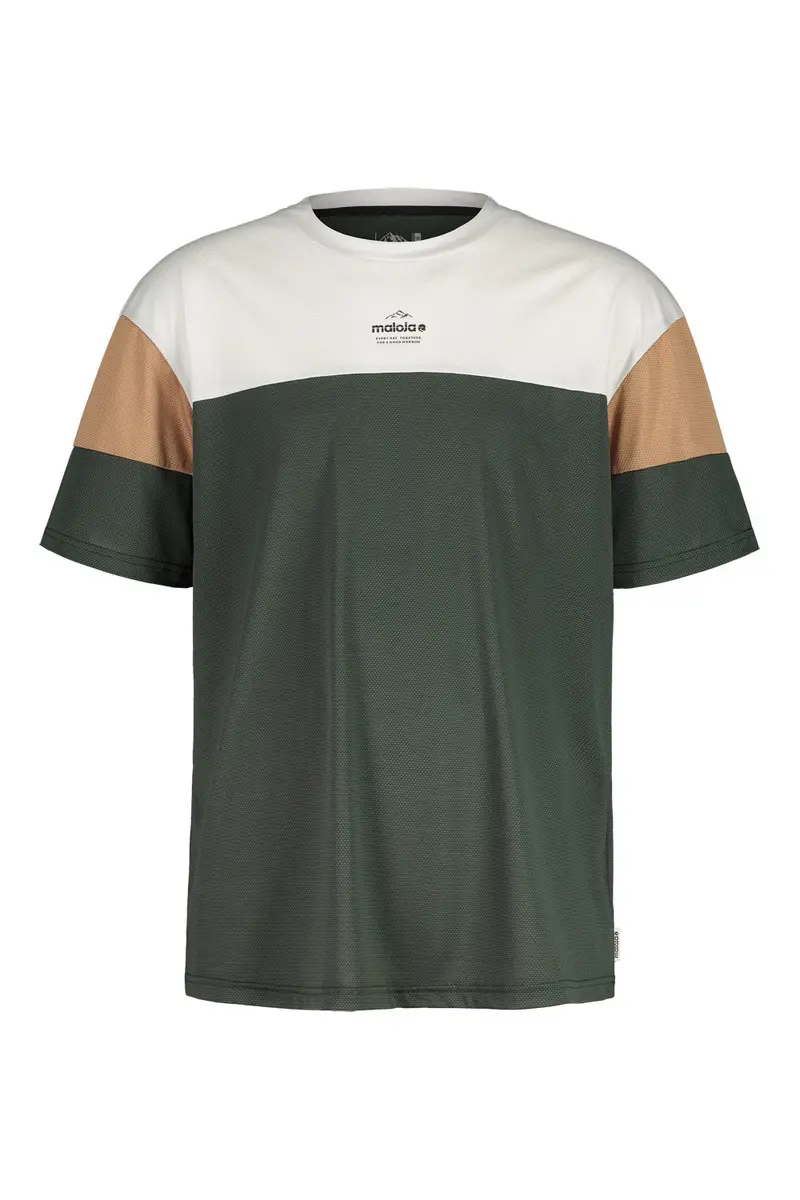 Maloja Obereggenm. Men's Short Sleeve Adventure Shirt 1