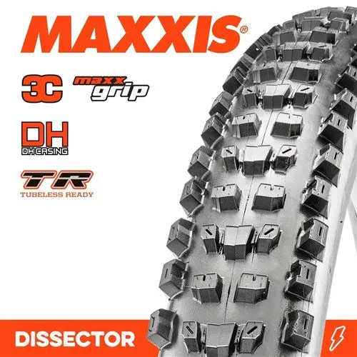 Maxxis Dissector Tyre 27.5 X 2.40 Wt 3C Grip Dh Tr 1