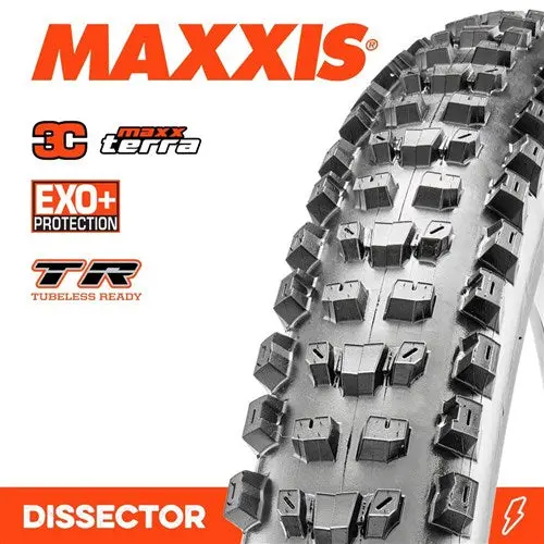 Maxxis Dissector Tyre 27.5 X 2.60 3C Terra Exo+  T R 1