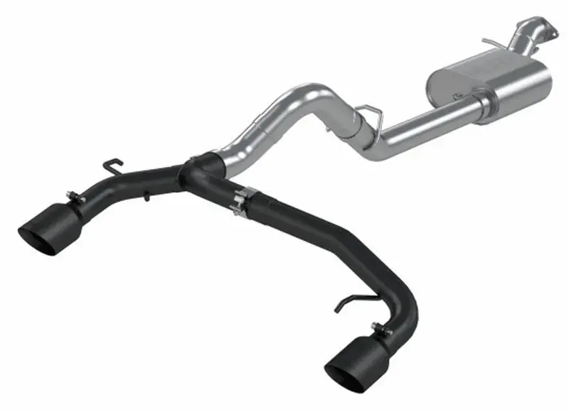 Mbrp 3" Catback Exhaust System Dual Black Tip Aluminized Steel - 2021+ Bronco 1