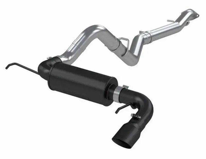 Mbrp 3" Catback Exhaust System Single Black Tip Aluminized Steel - 2021+ Bronco 1