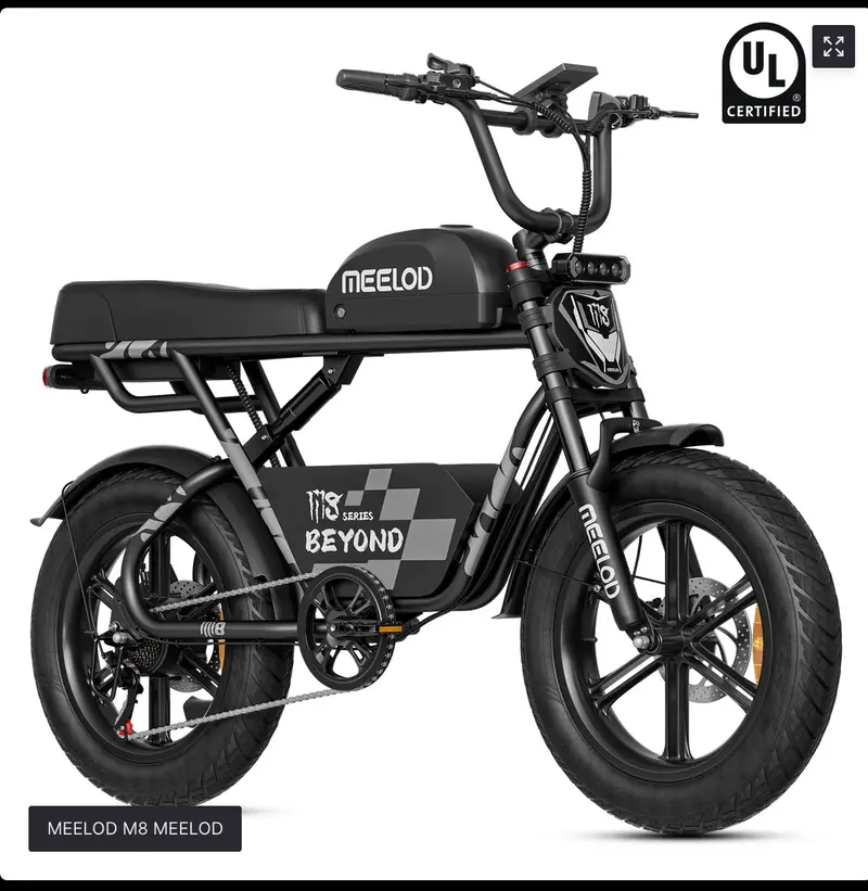 Meelod M8 Full Suspension Long Range Electric Bike 1