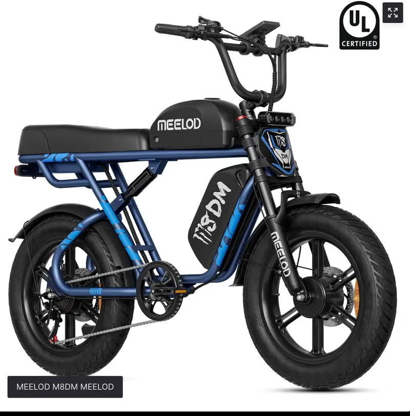 Meelod M8dm Dual Motor Full Suspension Electric Bike 1