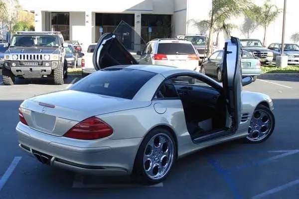 Mercedes Sl 2003-2010 Vertical Lambo Doors 1