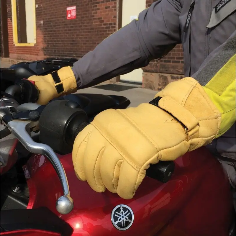 Merino Wool Insulated Competition Elkskin Roper Gloves 1