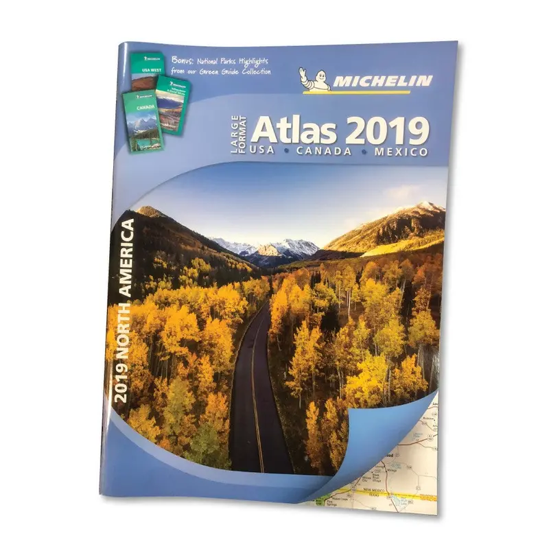 Michelin Large Format North America Atlas 1