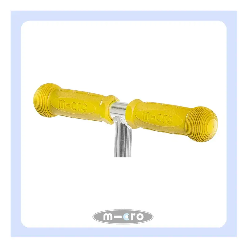 Micro Scooter Replacement Rubber Grips - Yellow 1