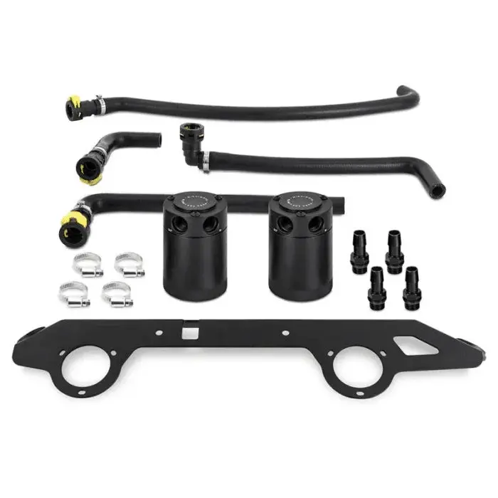 Mishimoto Baffled Oil Catch Can System - 2021-2022 Bronco 2.7L 1