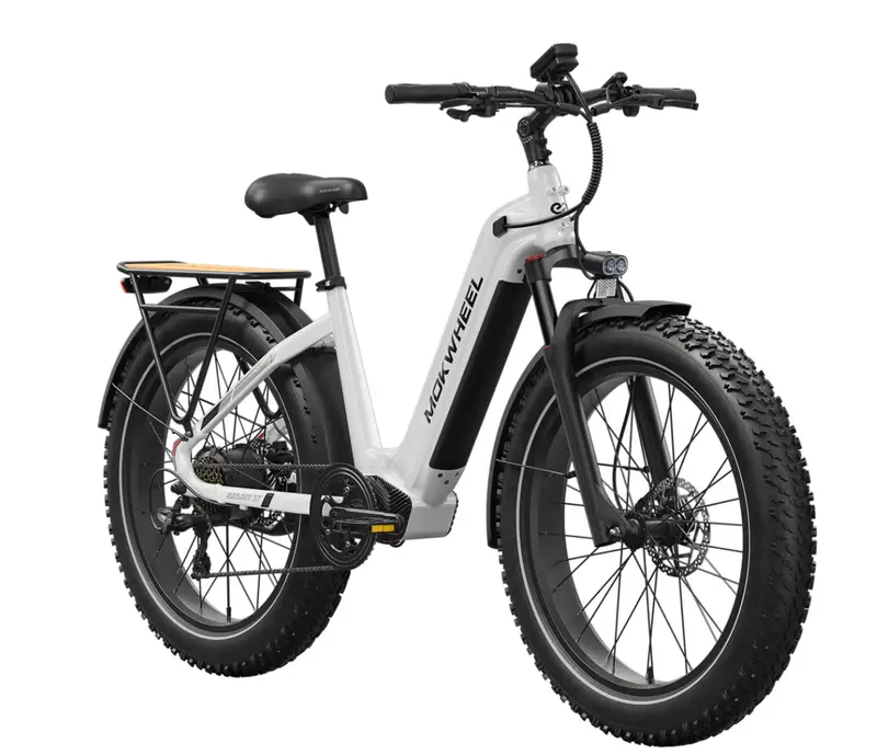 Mokwheel Basalt St 2.0 Step Thru Electric Fat Tire Bike 1