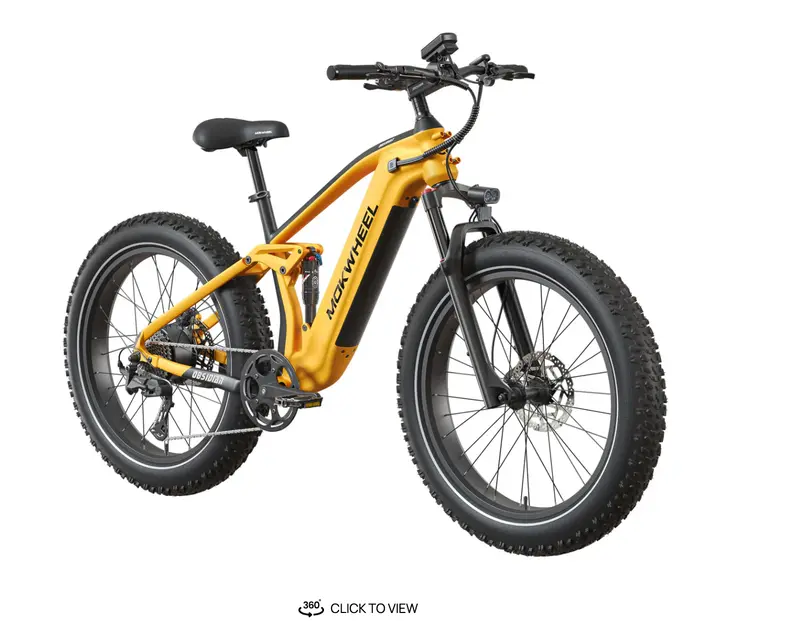 Mokwheel Obsidian 2.0 Full Suspension Fat Tire Electric Bike 1