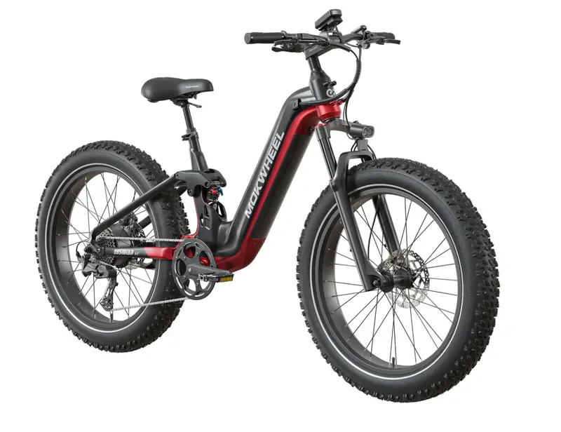 Mokwheel Obsidian St 2.0 Step Thru Full Suspension Electric Bike 1