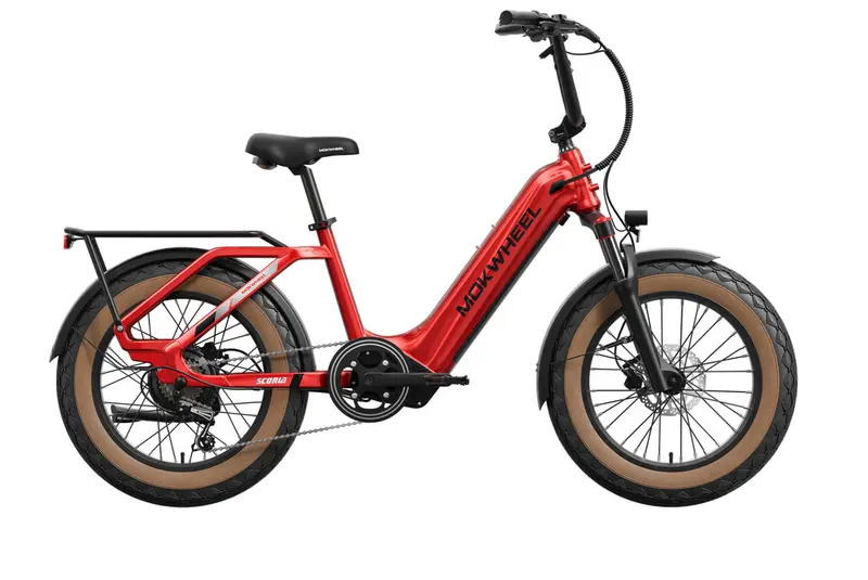 Mokwheel Scoria Step Thru Electric Fat Tire Bike 1