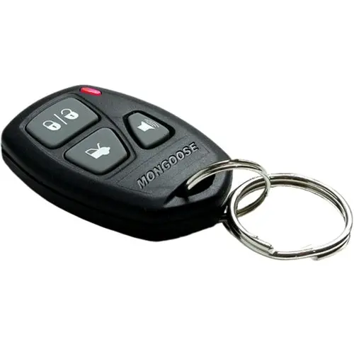 Mongoose M80 3 Btn Remote - Red Led - 433Mhz 1