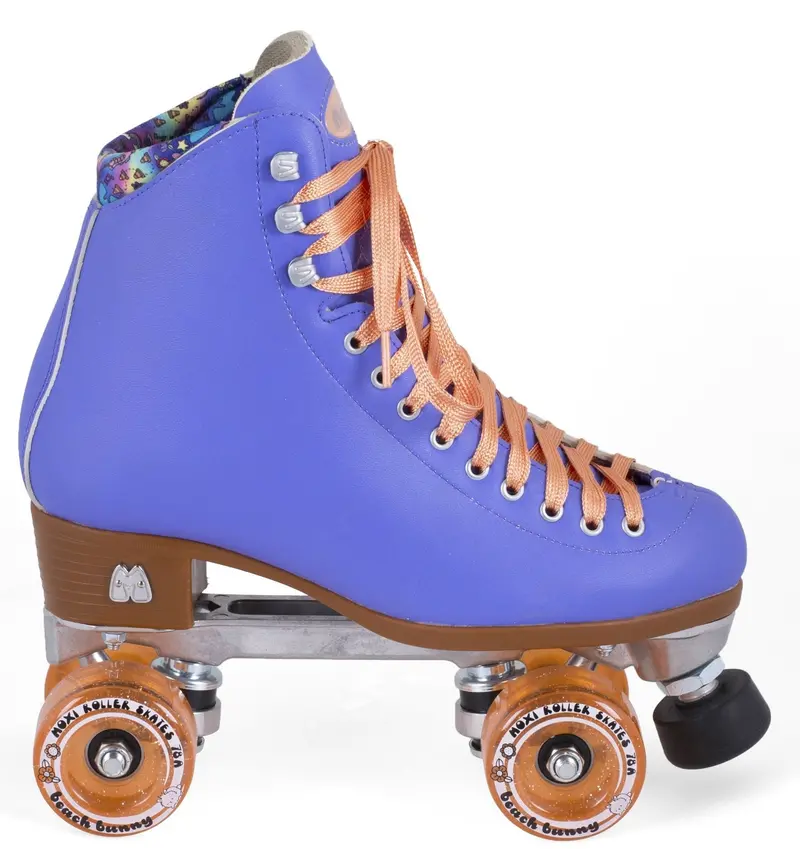 Moxi Beach Bunny Periwinkle Skates 1