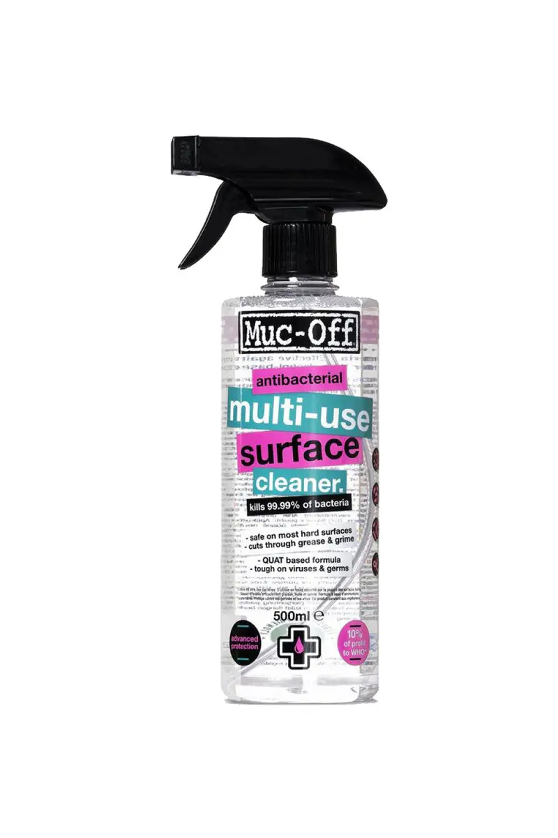 Muc-Off Antibacterial Multi Use Surface Cleaner - 500Ml 1