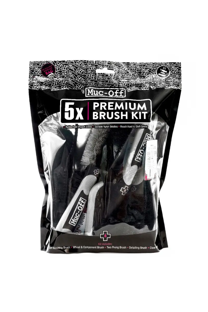 Muc-Off Cleaning Brush Detailed Pak-5 1