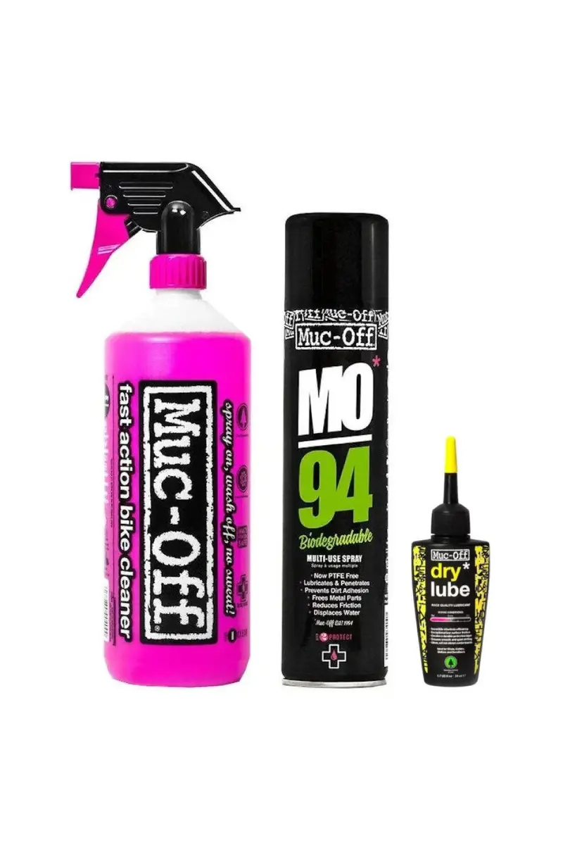 Muc-Off Wash Protect And Dry Lube Kit 1